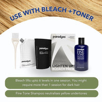 Paradyes Semi-permanent Electric Purple DIY Conditioner Based Hair Colour infused with Aloe-vera, Bhringaraj, Brahmi, Almonds & Amla 120 gm