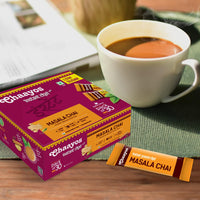 Chaayos Instant Tea Premix - Masala Flavour - Low Sugar (30 Sachets) | Masala Chai | Assam Tea | Flavored Tea Powder - 0.47 Kg