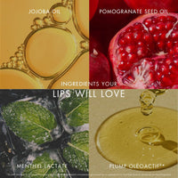 HYUE HydraPlump™ Lip Plumper | 4 ml | Long-term Plumping Effect & Hydration | Non-sticky Formula with Cooling Ice Cube sensation | Jojoba Oil, Vit E & Pomegranate Extract | Flat-tip Applicator (Skinny Dip, 4)