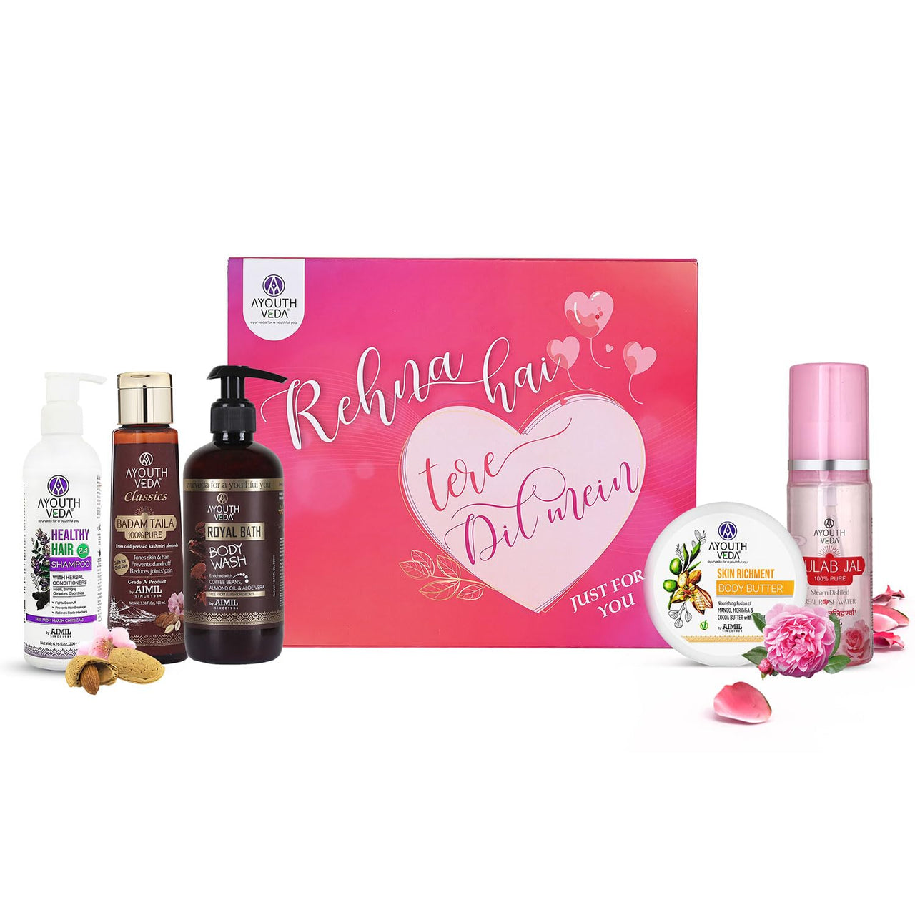 AYOUTHVEDA New Year Set | Complete Body Care Kit for All Occasions | Set Of Five