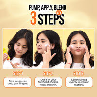 Meglow Pro-Care SPF 30 PA+++ Sunscreen Lotion for Face & Body Pack of 2 (50ml each) – Broad Spectrum UVA/UVB Protection & Blue Light Defense, Intense Hydration for All Skin Types