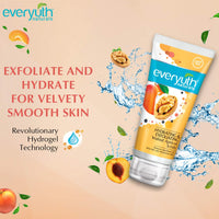 Everyuth Naturals Anti Acne, Anti Marks Tulsi Turmeric Face Wash, 150gm, Tube & Everyuth Naturals Hydrating & Exfoliating Walnut Apricot Scrub, 100gm, Tube