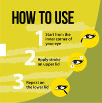 Iba All Day Kohl Kajal, Jet Black, 0.30g (Pack of 2) | For Eye Makeup | 24 Hr Long Stay | Smudge Proof & Waterproof Eye Makeup | Deep Matte Finish | Halal Certified & Vegan Makeup