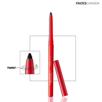 Faces Canada Weightless Stay Matte Compact Vitamin E & Shea Butter, Spf-20 Ivory 01, 9 g and Faces Magnet Eyes Kajal, 0.35g