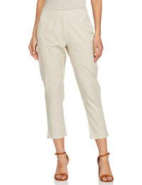 BIBA Women's  cotton a line Salwar Suit Set