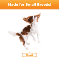 VetriScience GlycoFlex Plus Joint Support Dog Supplements - 60 Chews - Extra Strength Hip and Joint Health Supplement with Glucosamine, Chondroitin, MSM & DMG for Small Dogs Under 30 lbs Chicken 60 Chews for Small Dogs