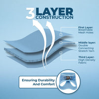 Voyager Step-in Air Dog Harness - All Weather Mesh Step in Vest Harness for Small and Medium Dogs by Best Pet Supplies - Harness (Baby Blue), X-Large Harness (Baby Blue) XL (Chest: 20.5 - 23