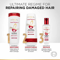 L'Oreal Paris Shampoo, For Damaged and Weak Hair, With Pro-Keratin + Ceramide, Total Repair 5, 340ml