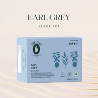 Luxmi Estates - Fine Leaf Earl Grey | Premium Assam Black Orthodox Tea With Natural Bergamot Flavour, Immunity Booster, Improves Metabolism & Antioxidants | 100 tea bags * 2g | 200g
