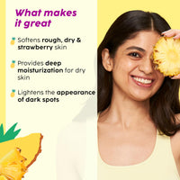 PLIX - THE PLANT FIX Pineapple Depigmentation regime for Fresh, Bright & Even Skin | With Juicy Cleanser & Body Wash & Moisturizer | Reduces Pigmentation & Dark Spots| Smoothens Strawberry Skin | For All Skin Types l Men & Women