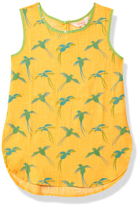 Zemyra Girl's  Cotton Regular Kurta