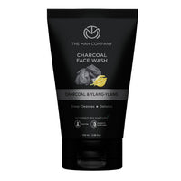 The Man Company Activated Charcoal Face Wash for Men | Ylang Ylang | Oil Control | Unclog Pores | Deep Cleansing | Blackheads Removal | All Skin Types - 100ml