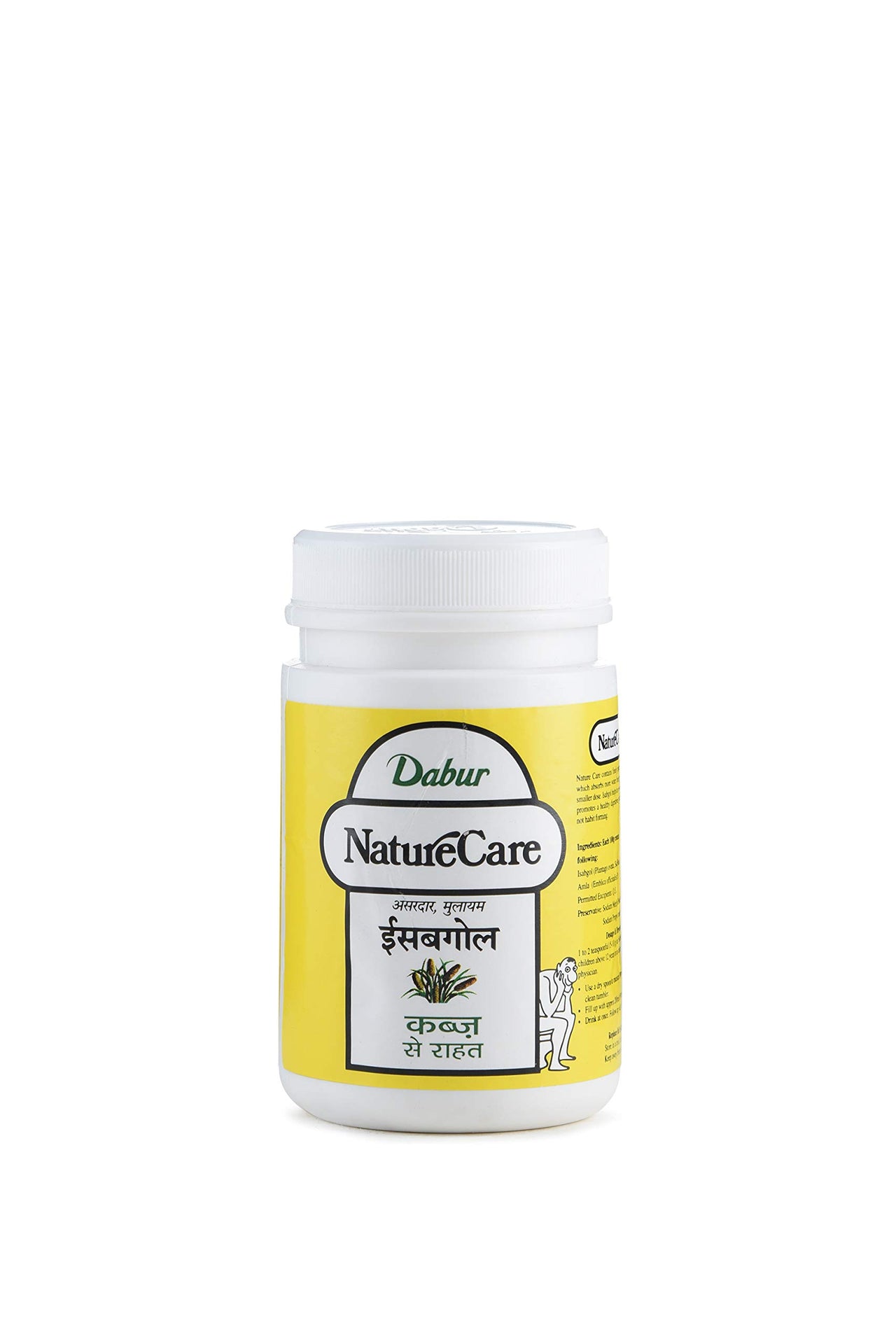 Dabur Nature Care Isabgol - 100g | Provides Effective Relief from Constipation | Promotes Bowel Health | Boost Gut Health | Non Habit Forming | 100% Ayurvedic