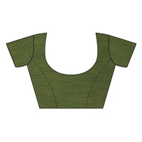 Tarshika Women's  Linen Blend Printed Saree With Blouse Piece(LINEN SAREE_NEW)