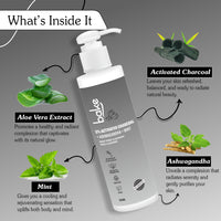 BAKE 5% Activated Charcoal Face Wash with Mint & Ashwagandha | Deep Pore Cleansing Face Cleanser | For Oily, Combination & Acne Prone Skin | 100ml