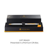 Cross Classic Century Refillable Ballpoint Pen, Medium Ballpen, Includes Luxury Gift Box - Medalist Chrome Chrome -Medalist
