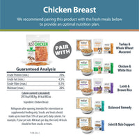 JustFoodForDogs Healthy Dog Treats, Single-Ingredient, Chicken Breast, Made in The USA 5 oz 5 Ounce (Pack of 1)