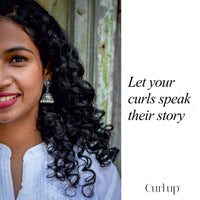 Curl Up Weightless Curl Enhancing Mousse | Frizzy, Wavy & Curly Hair Mousse | Light Weight Styler Defines Curls, adds Shine and Volume | Hair Mousse for Women & Men |150 ML