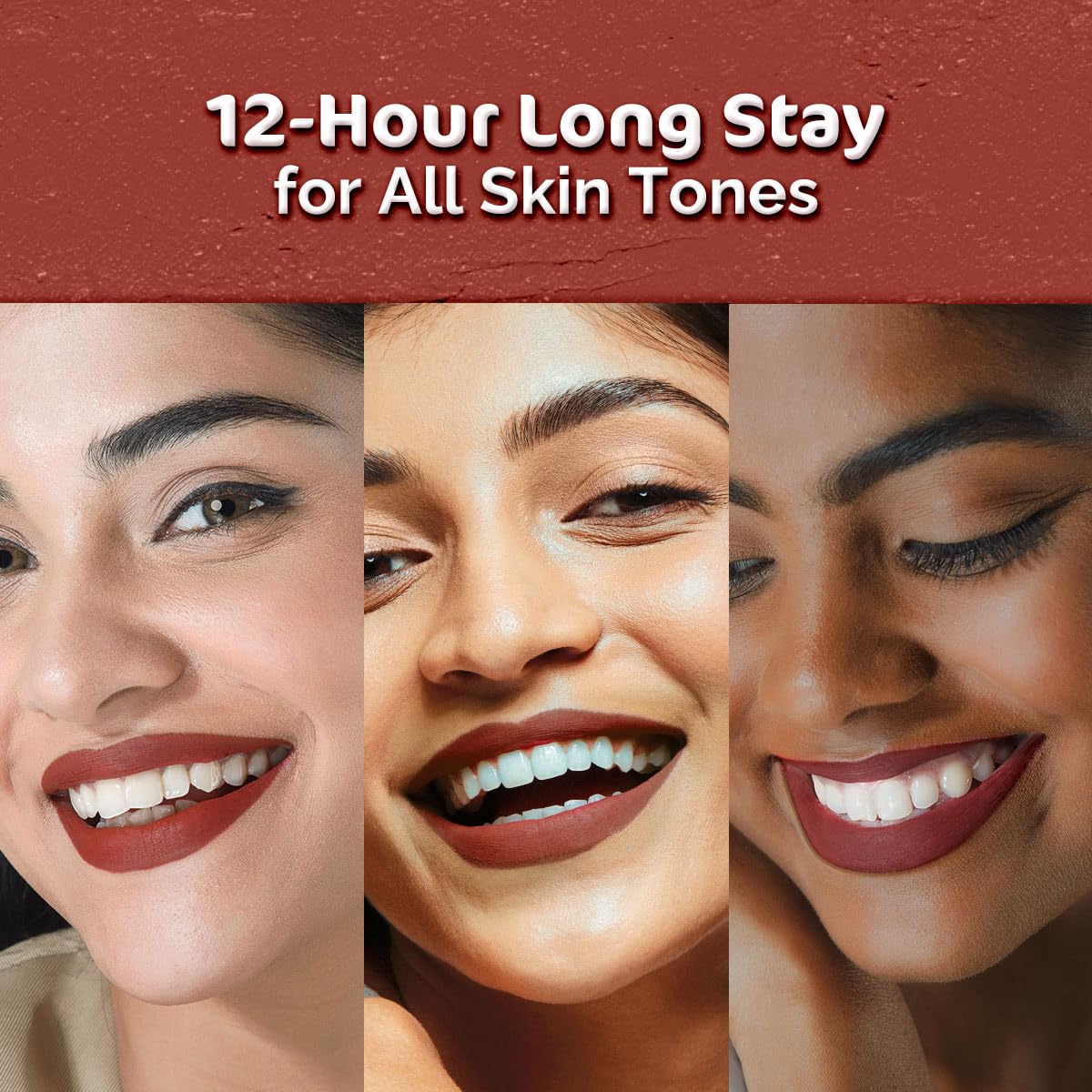 Mamaearth Moisture Matte Longstay Lipstick with Avocado Oil & Vitamin E for 12 Hour Long Stay - 2 g (Raisin Punch)