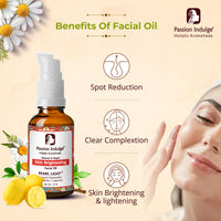 Passion Indulge - Pearl Light Skin Brightening Facial Oil for Clear Complextion -10ml