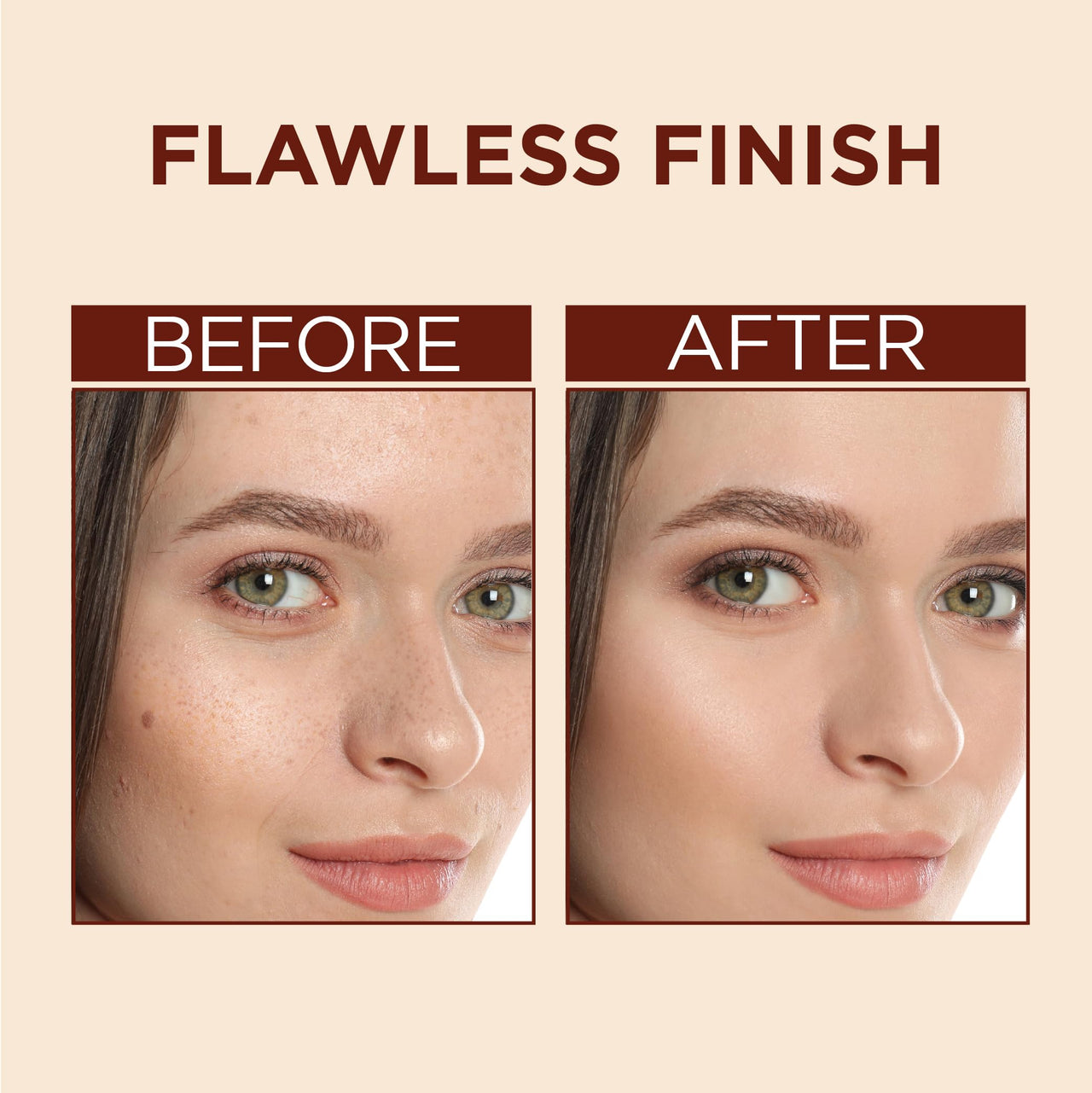 ZM Zayn & Myza Liquid Concealer for Face Makeup | Buildable Coverage | Easily Blendable | Conceals Dark Circles & Blemishes | Flawless Matte Finish, Sweatproof | Shade - Fair, 6 ml