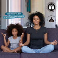 Rose Quartz Crystal Necklace, Gold Necklace for Women, Angel Wing Pendant and Delicate 6MM Ball Beads, Birthstone Gemstone Necklace for Women, February, October Gift of Healing the Mind Necklace Rose Quartz