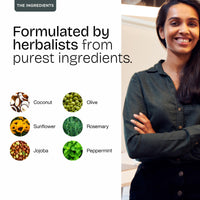 Puretive De-Stress Massage Oil | Full Body Massage Oil for Relaxation & Pain Relief | Ayurvedic Blend with Lavender, Peppermint & Rosemary | Also for Couples I Nourishing & Hydrating Body Oil 100ml