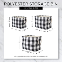 Bone Dry Pet Storage Collection Striped Paw Patch Bin, Small Rectangle, Rose