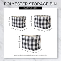 Bone Dry Pet Storage Collection Paw and Bone Print, Large Rectangle, 17.5x12x15