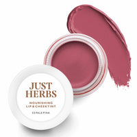 Just Herbs Kumuda Indian White Water Lily Silicone-Free Conditioner&Ayurvedic, Natural Lip&Cheek Tint, Blush For Women-Sls, Chemical & Paraben Free For All Hair- 03 Pale Pink (Creamy Matte), 2 count