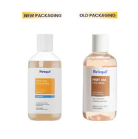RE' EQUIL Fruit Aha Face Wash | Soap & Sulphate Free Cleanser | For Even & Brighter Skin Tone | Makes Skin Soft And Smooth | Gentle On Skin | All Skin Types | 200 Ml