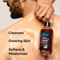 mCaffeine Coffee Body Wash Combo Value Pack with Berries & Cocoa Shower Gels | Refreshing Aroma with Detan & Deep Cleansing Benefits | Shower Gel | For Men & Women and All Skin Types | 400ml
