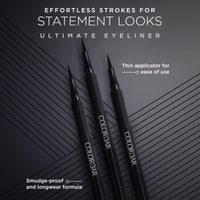 Colorbar Ultimate Eye Liner, Black, 1ml | Waterproof | Transfer-proof | Lasts upto 16 hours