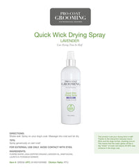 Quick Wick Drying Spray (Lavender) 16 oz.