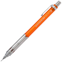 Pentel Arts GraphGear 300 Mechanical Pencil, (0.3mm) Extra-fine line, 1- Pack, Orange Barrel 0.3mm