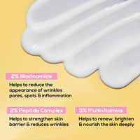 RENEE Pore Minimizing Sunscreen Spf 70 With 2% Niacinamide For All Skins, 2% Peptide & 3% Multivitamins, 50Ml