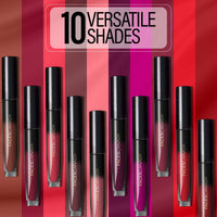 FACESCANADA Comfy Silk Liquid Lipstick - Marvelous Mauve 04, 3ml | Satin Matte HD Finish | Luxe Comfort | Longlasting | No Dryness | Smooth Texture | Mulberry Oil & Shea Butter For Plump Hydrated Lips