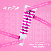 Seven Seas Face Primer, Face Glass Finish | Pore Blurring | Hydrating Oil Free