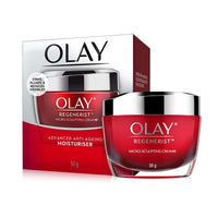 Olay Day Cream Total Effects 7 in 1, Anti-Ageing SPF 15, 50g & Olay Day Cream Regenerist Microsculpting Moisturiser (NON SPF), 50g
