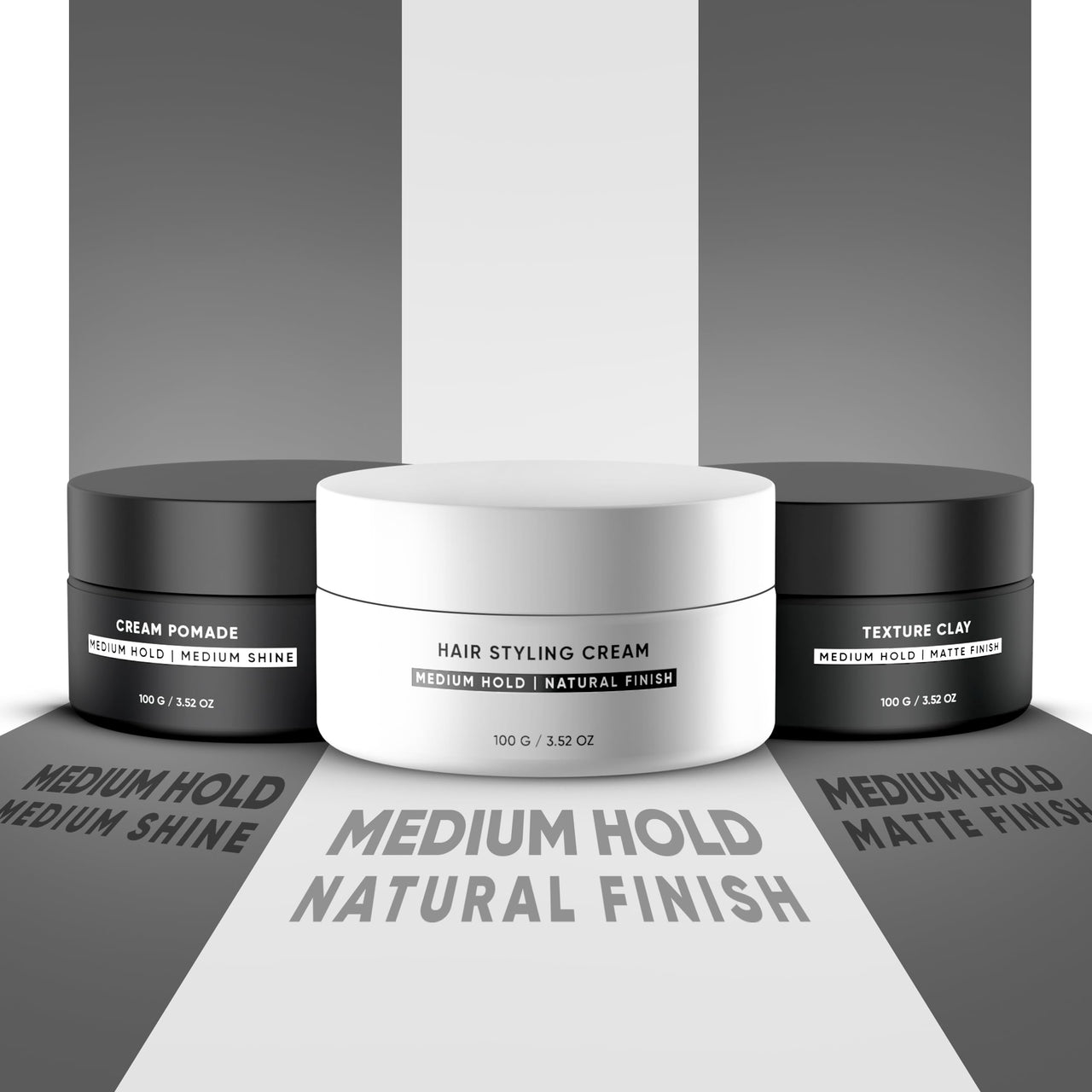 Dasher Sea Salt Spray (100ml + 100ml) Pack of 2 For Texturized & High-Volume Hairstyles With Medium Hold, Thickens Hair, With Ginseng & Vitamin E (100ml)