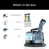 Shark StainStriker HairPro. Portable Carpet, Area Rug & Upholstery Spot & Stain Cleaner, Hair & Odor Eliminator for Carpets, Area Rugs, Upholstery & Cars. Perfect for Pets, Copper, PX251 Shark StainStriker w/ HairPro Technology