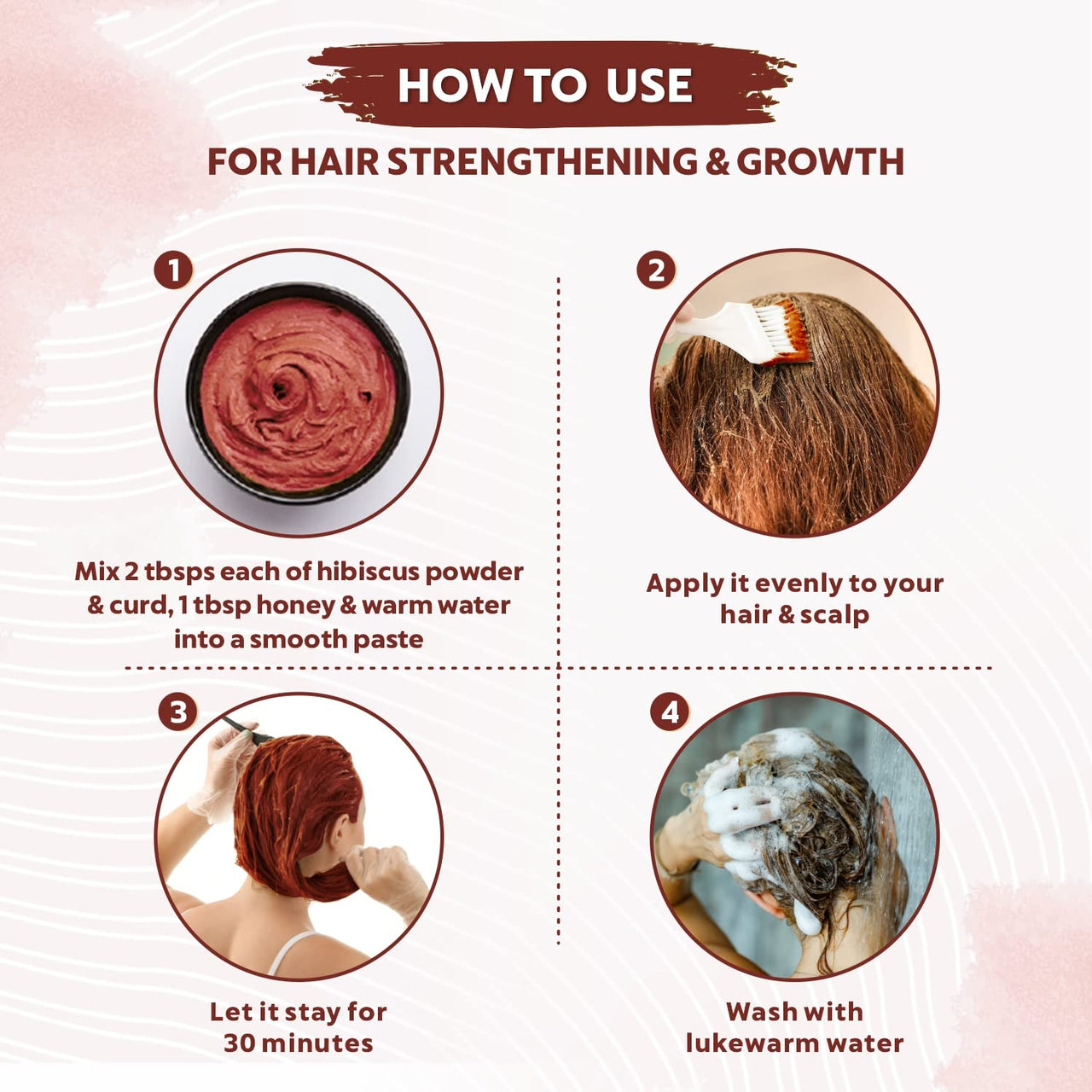 INDUS VALLEY Bio Organic Hibiscus Flower Powder for Face Pack and Hair Mask, Natural Pure Hibiscus Rosa-Sinensis Hair & Skin Care, Gudhal Ka Phool Powder For Dull Hair & Dry Scalp - 100g