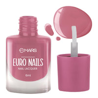 MARS High Coverage Liquid Matte Foundation | Blemish Free & Blendable Foundation For Makeup (40Ml) (Shade-04, All) EURO Nail Lacquer (6.0 ml) (Shade-14)