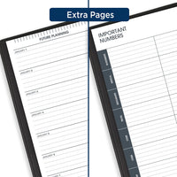 AT-A-GLANCE 2024 Daily Planner, Quarter-Hourly Appointment Book, 5