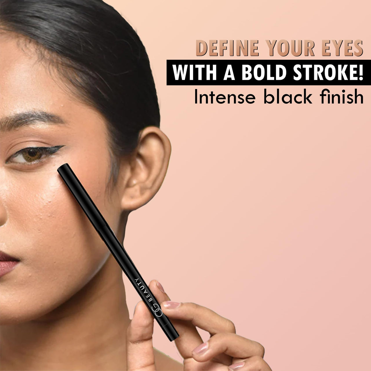 OG BEAUTY Mystic Black Kajal | Waterproof & Smudge-Proof | Intense Long-Lasting Eye Liner | Enriched with Vitamin E & Castor Oil