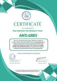 Avimee Herbal Keshkrishna Hair Oil | With Indigo, Amla, Currly Leaf and Henna Oil | Mineral Oil Free | 100 ml