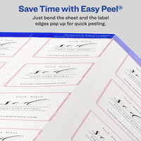 Avery Printable Blank Square Labels, 2