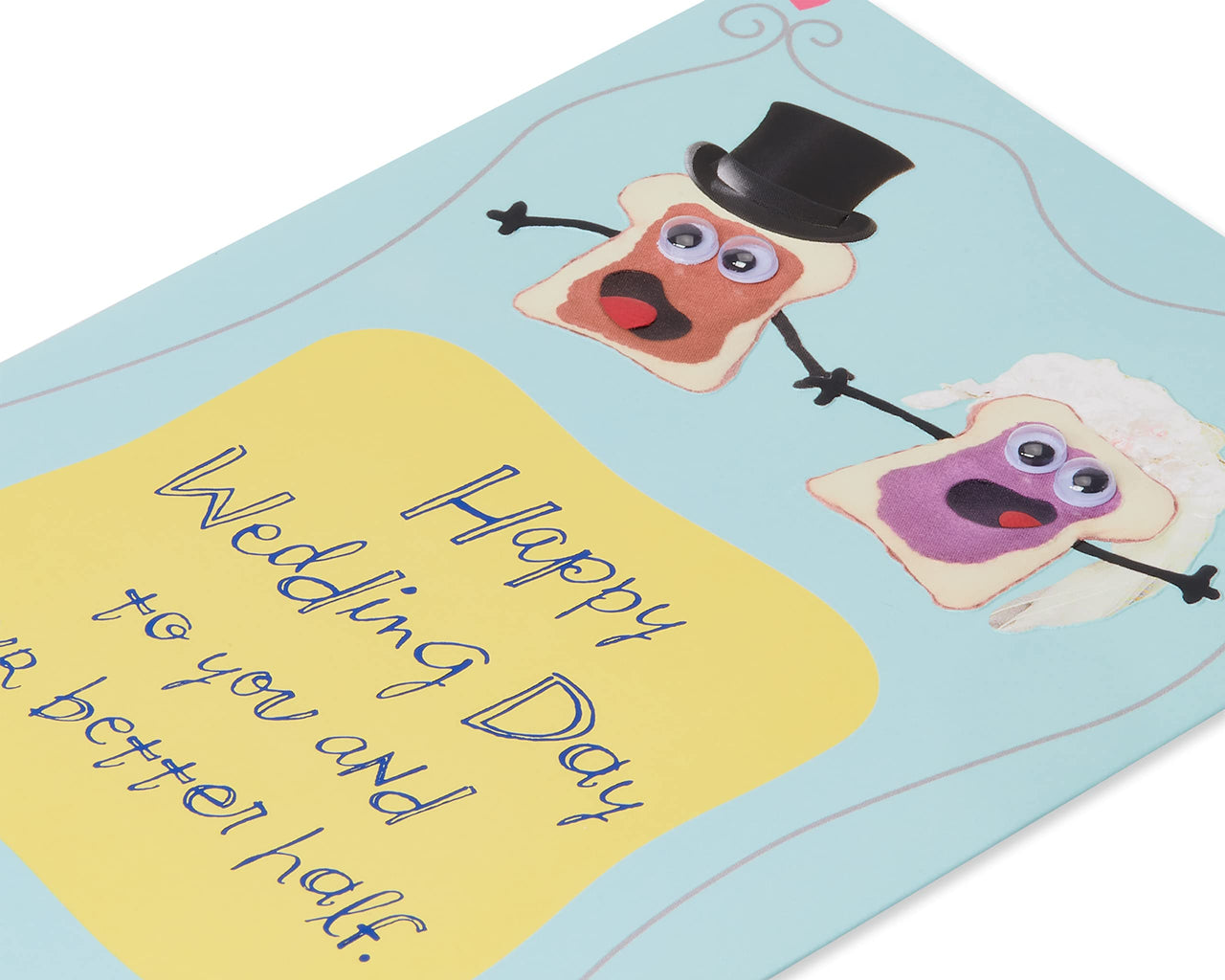 American Greetings Funny Wedding Card for Couple (Peanut Butter and Jelly) Peanut Butter and Jelly