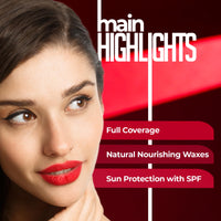 Juice Kiss Sensation Lipstick with Goodness of Bio Retinol, UV Protection & Long lasting Lipstick (Regal Red - M04)