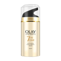 Olay Day Cream Total Effects 7 in 1, Anti-Ageing SPF 15, 50g And Olay Night Cream Total Effects 7 in 1, Anti-Ageing Moisturiser, 20g